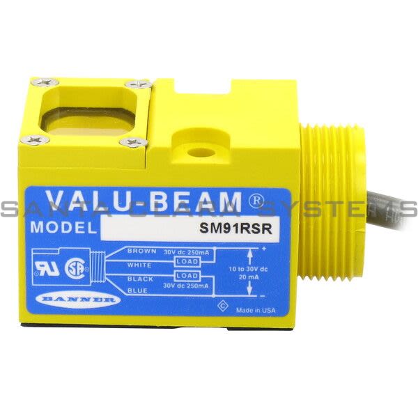 Banner SM91RSR-25288 Opposed Sensor Product Image