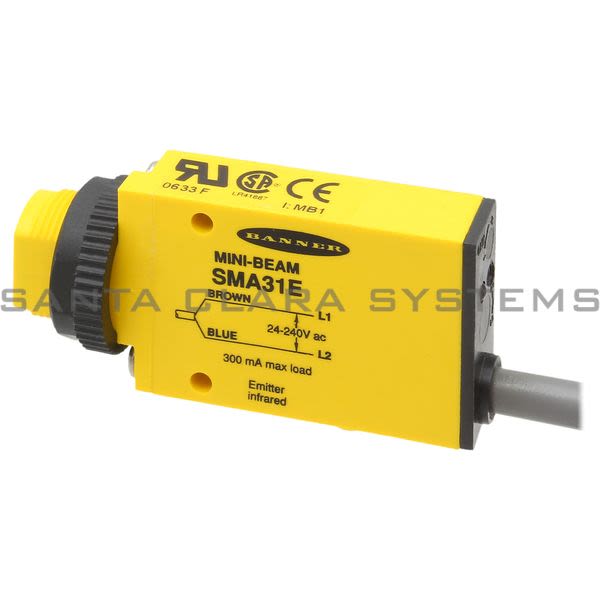 Banner SMA31E-26058 Opposed Sensor | Emitter | MINI-BEAM Product Image