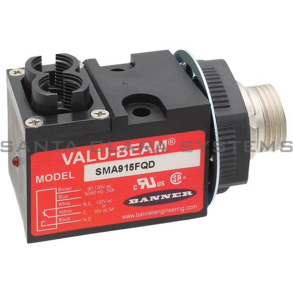 Banner SMA915FQD-25886 Fiber Optic Cable Product Image