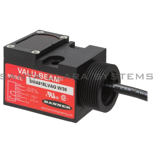 Banner SMA915LVAGW-30-26833 Photoelectric Sensor Product Image