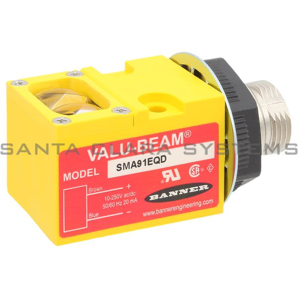 Banner SMA91EQD-25312 Opposed Sensor | Emitter | VALU-BEAM Product Image
