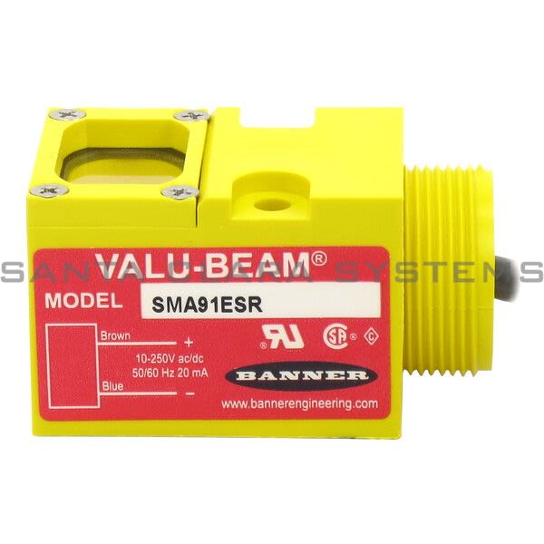 Banner SMA91ESR-25286 Opposed Sensor | Emitter | VALU-BEAM Product Image