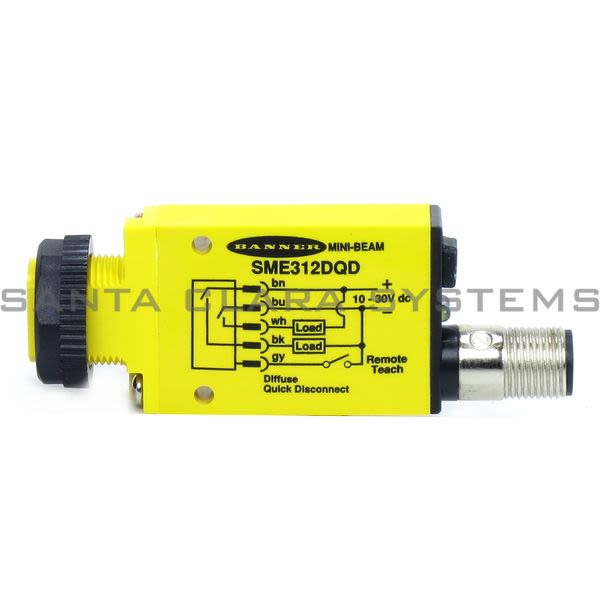 Banner SME312DQD-53708 Diffuse Sensor | MINI-BEAM Product Image