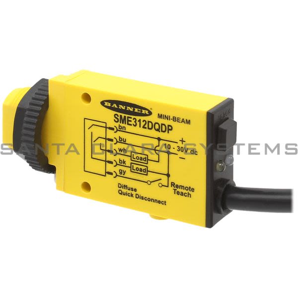 Banner SME312DQDP-56640 Diffuse Sensor | MINI-BEAM Product Image