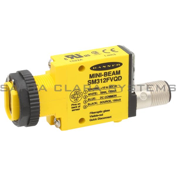 Banner SME312FVQD-53729 Photoelectric Sensor | Mini-Beam Product Image