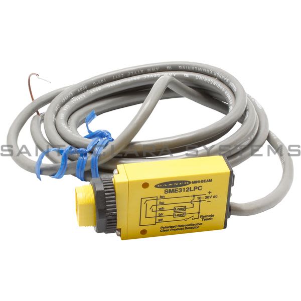 Banner SME312LPC-53710 Retroreflective Sensor | MINI-BEAM Product Image