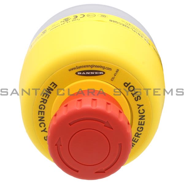 Banner SSA-EB1PL-02ECQ5B-26261 Emergency Stop Push Button Product Image