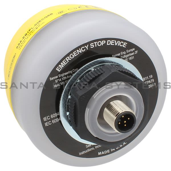 Banner SSA-EB1PL-02ECQ5B-26261 Emergency Stop Push Button Product Image