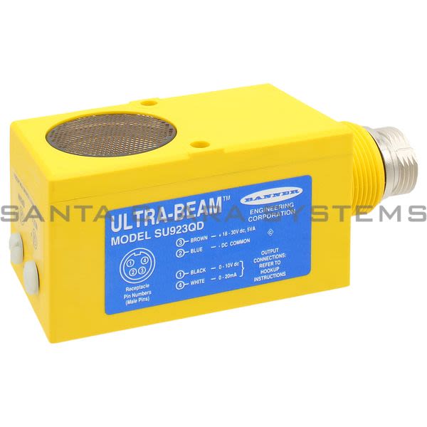 Banner SU923QD-26771 Ultrasonic Sensor | ULTRA-BEAM Product Image