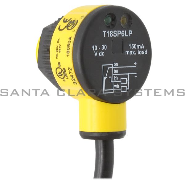 Banner T18SP6LP-32472 Retroreflective Sensor | EZ-BEAM Product Image
