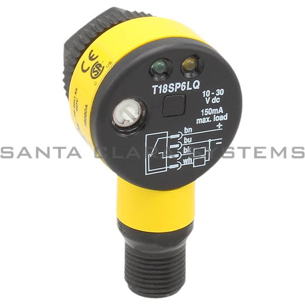 Banner T18SP6LQ-34740 Retroreflective Sensor | EZ-BEAM Product Image