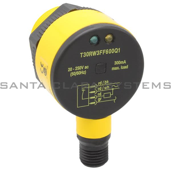 Banner T30RW3FF600Q1-34571 Fixed Field Sensor | EZ-BEAM Product Image