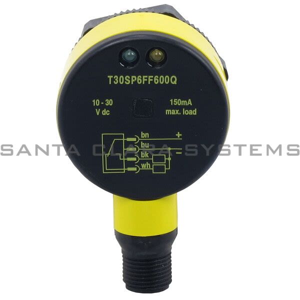 Banner T30SP6FF600Q-34349 Fixed Field Sensor | EZ-BEAM Product Image