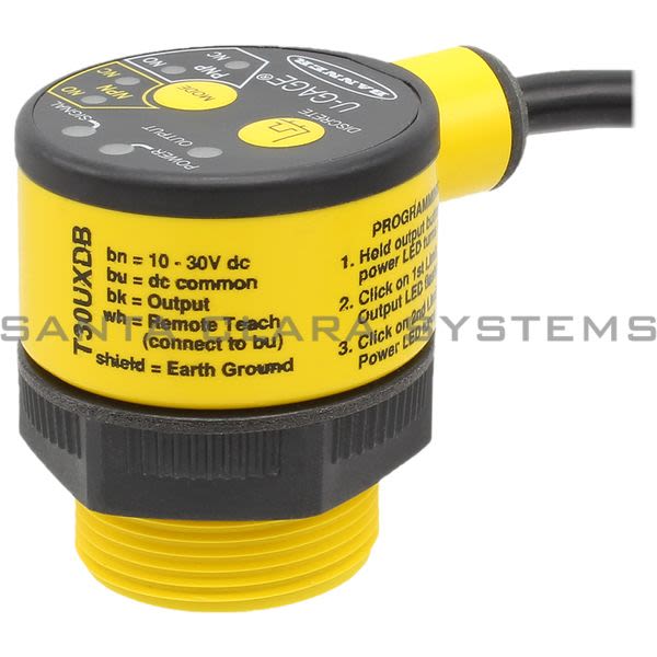 Banner T30UXDB-79998 Ultrasonic Sensor | T30UX Series Product Image