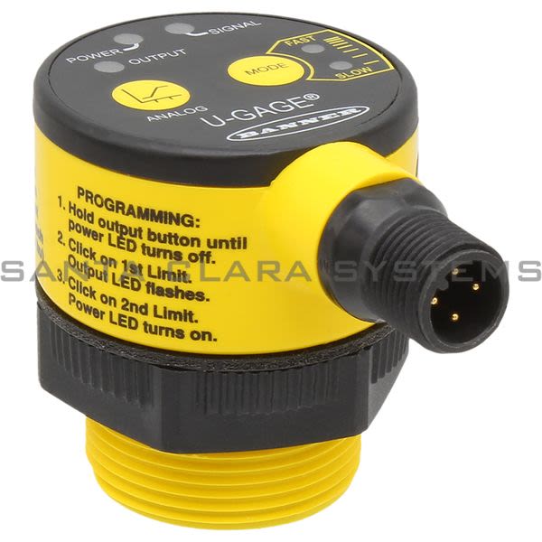 Banner T30UXICQ8-80491 Ultrasonic Sensor | T30UX Series Product Image