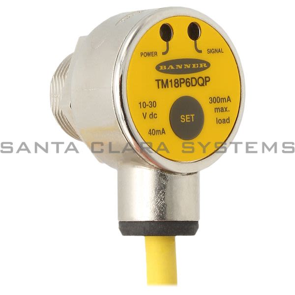 Banner TM18P6DQP-02601 Diffuse Sensor | EZ-BEAM Product Image