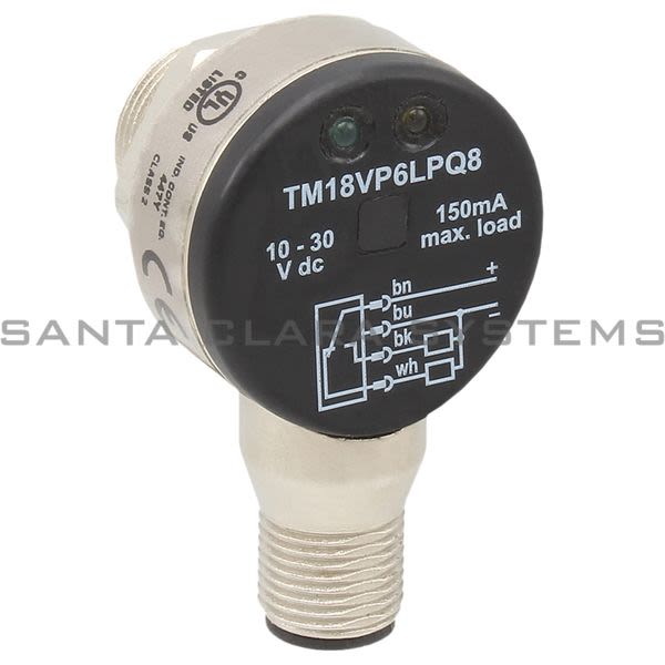 Banner TM18VP6LPQ8-42005 Retroreflective Sensor | EZ-BEAM Product Image