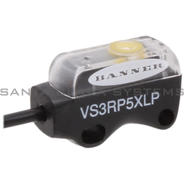 Banner VS3RP5XLP-62625 Retroreflective Sensor | VS3 Series Product Image