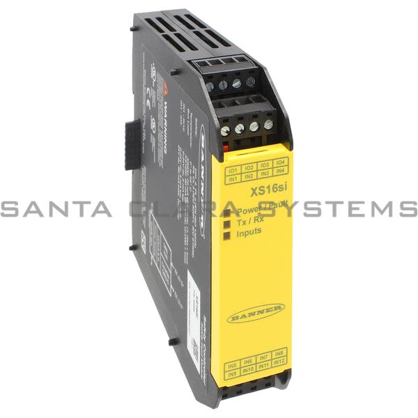 Banner XS16SI-85069 Safety Controller Expansion Module Product Image