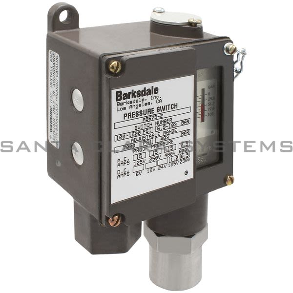 Barksdale A9675-2 Pressure Control Product Image