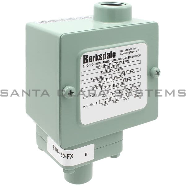Barksdale E1H-H90-FX Pressure Switch Product Image