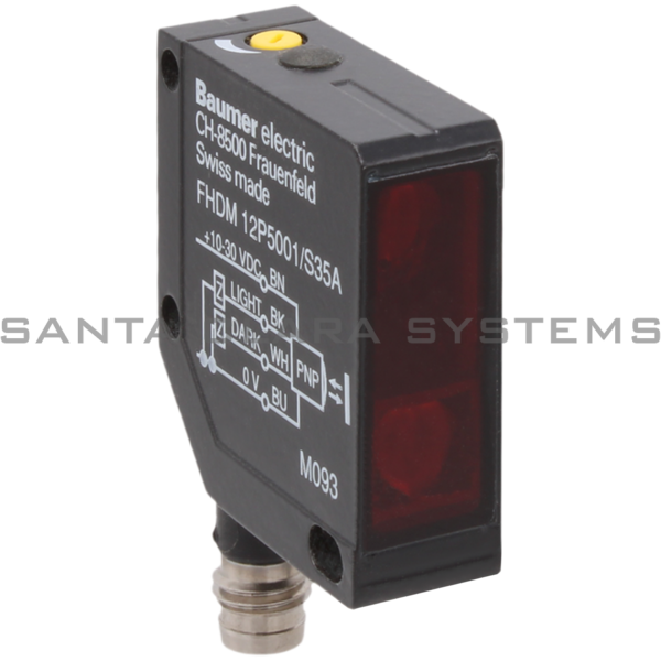 Baumer Electric FHDM 12P5001/S35A  PhotoElectric Sensor Product Image