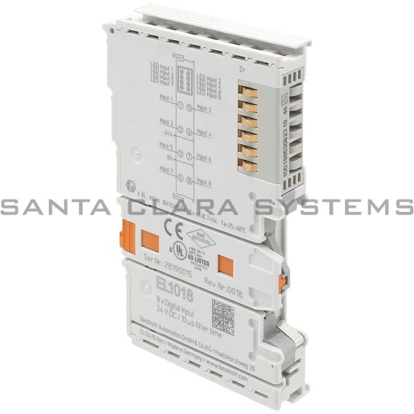 Beckhoff EL1018 Digital Input Module Product Image