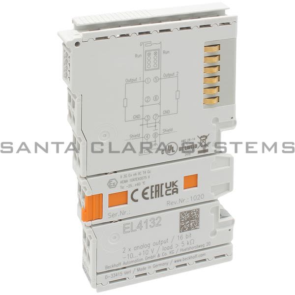 Beckhoff EL4132 Analog Output Product Image