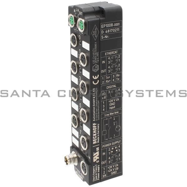 Beckhoff EP1008-0001 EtherCAT Box Product Image