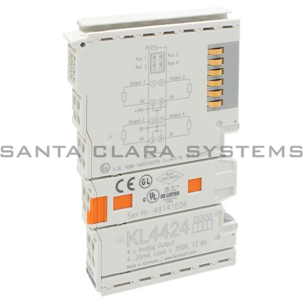 Beckhoff KL4424 Analog Output Terminal Product Image