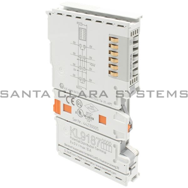 Beckhoff KL9187 Potential Distribution Terminal Product Image