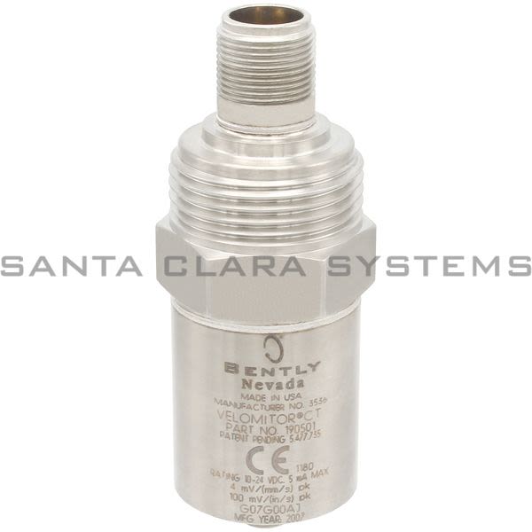 Bently Nevada 190501-01-00-00 Velocity Transducer Product Image