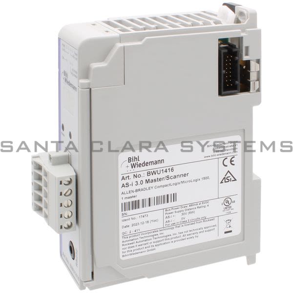 Bihl Wiedemann BWU1416 Master Scanner Module | AS-I 3.0 Product Image