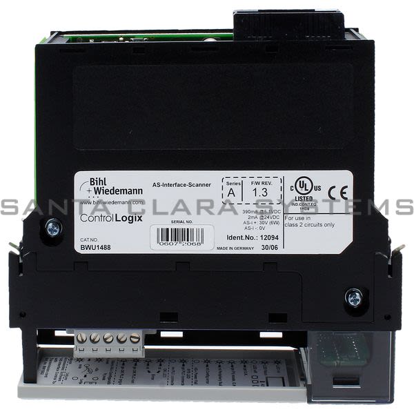 Bihl Wiedemann BWU1488 AS Interface Master/Scanner | ControlLogix Product Image