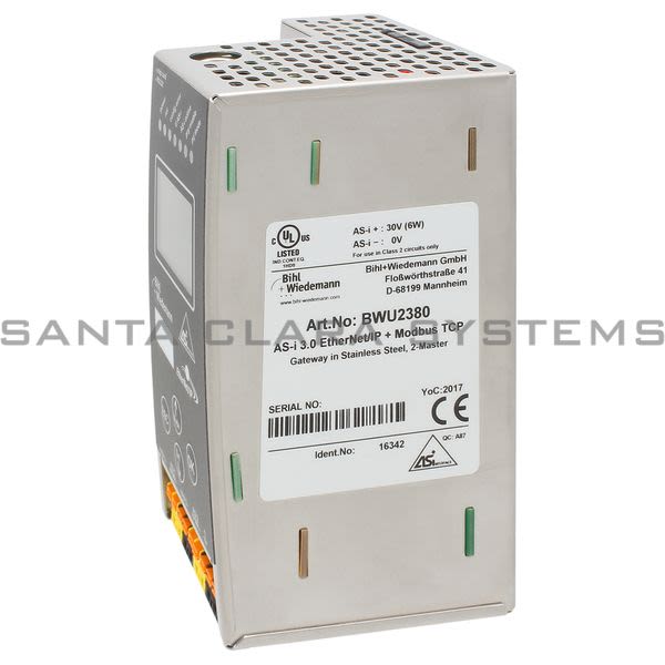 Bihl Wiedemann BWU2380 ASi 3.0 Ethernet/IP + Modbus TCP Product Image