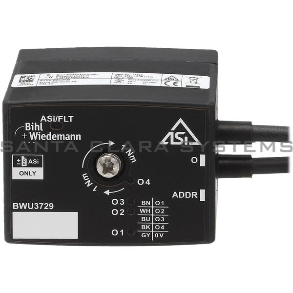 Bihl Wiedemann BWU3729 Active Distributor | AS-i, IP54, 4O Product Image