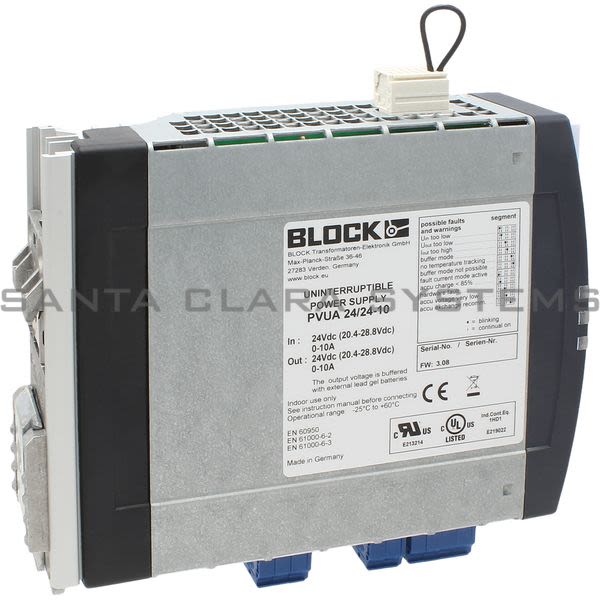 Block PVUA24-24-10 Control Unit Product Image