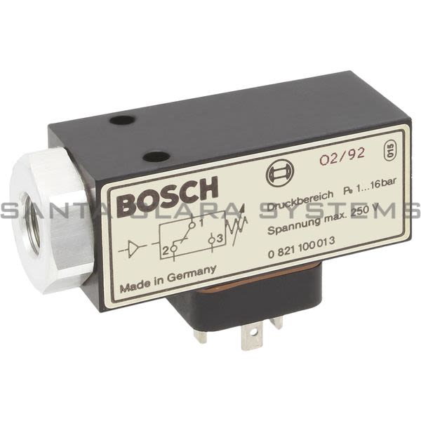 Bosch 0-821-100-013 PRESSURE SWITCH Product Image