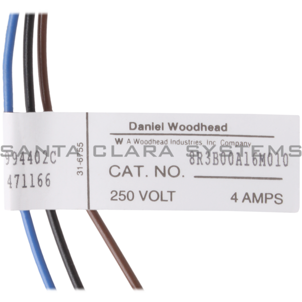 Brad Harrison 8R3B00A16M010 Micro-Change Receptacle Product Image