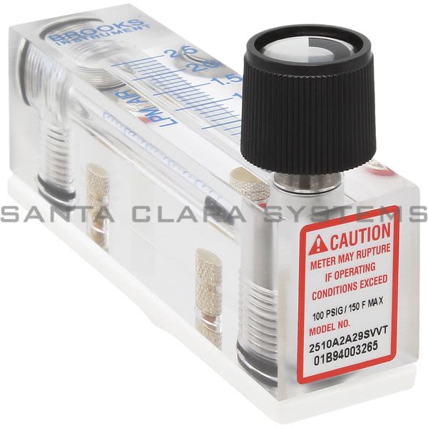 Brooks Instruments 2510A2A29SVVT Variable Area Flow Meter Product Image