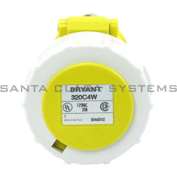 Bryant 320C4W Pin and Sleeve Connector | Hubbell Product Image
