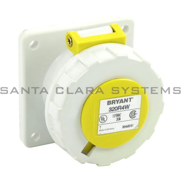Bryant 320R4W Pin and Sleeve Receptacle Connector | Hubbell Product Image