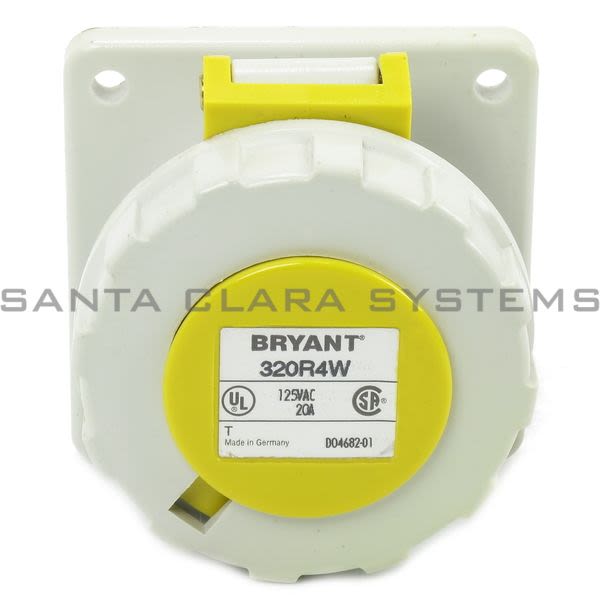 Bryant 320R4W Pin and Sleeve Receptacle Connector | Hubbell Product Image