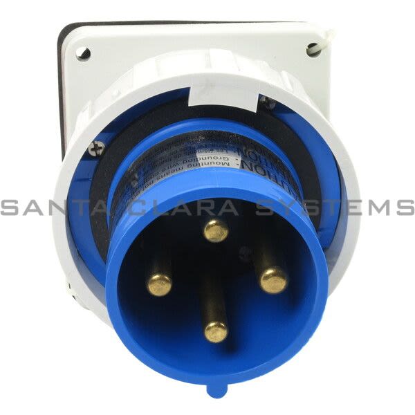 Bryant 4100B9W Pin and Sleeve Inlet Connector | Hubbell Product Image