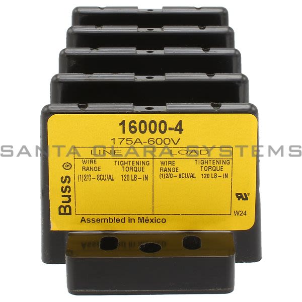 Bussmann 16000-4 Power Terminal Block Product Image