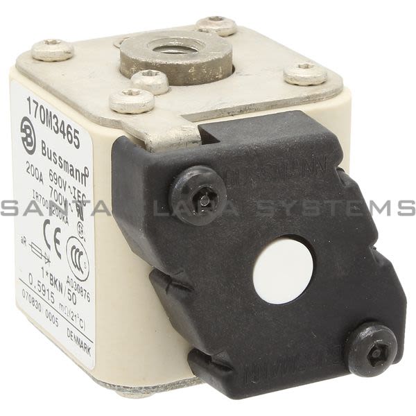 Bussmann 170M3465 170M3465 Flush End Contact High Speed Fuse Links Size 1 Product Image