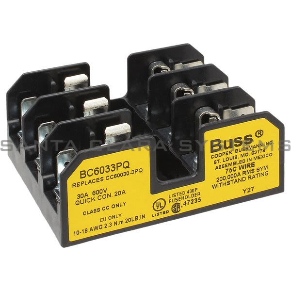 Bussmann BC6033PQ Fuse Block Product Image