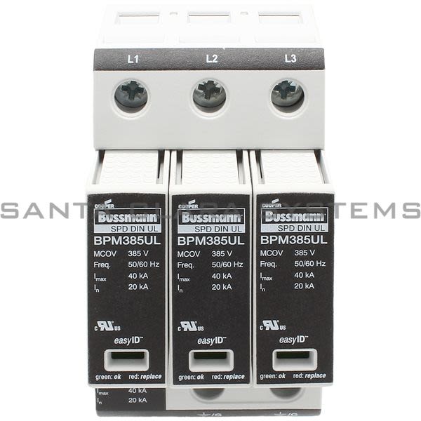 Bussmann BSPM3480WYGR Surge Suppressor Product Image