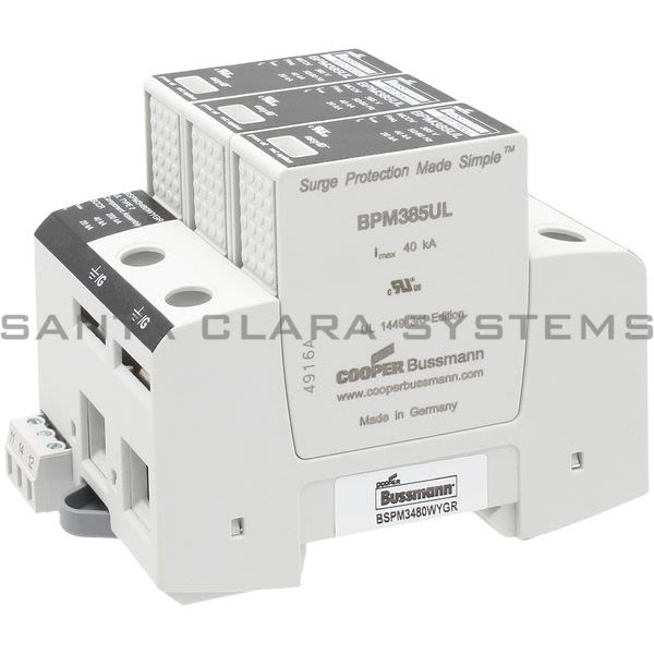 Bussmann BSPM3480WYGR Surge Suppressor Product Image