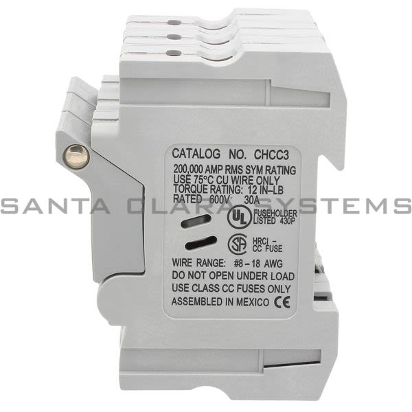 Bussmann CHCC-3 Fuse Holder 3 Pole Product Image
